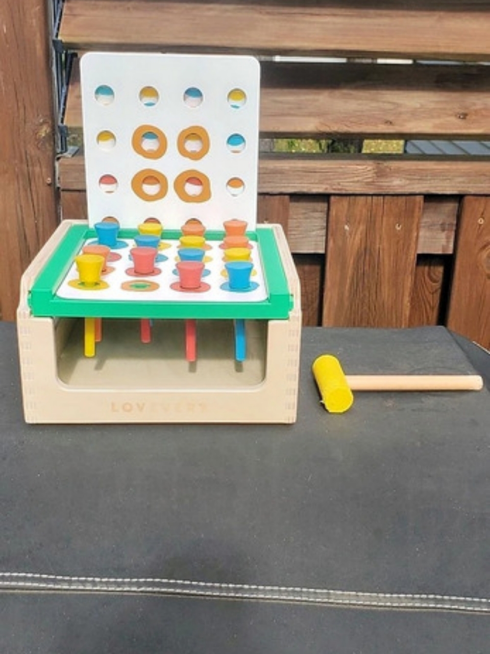 Lovevery Match & Tap Hammer Box Learning Tool